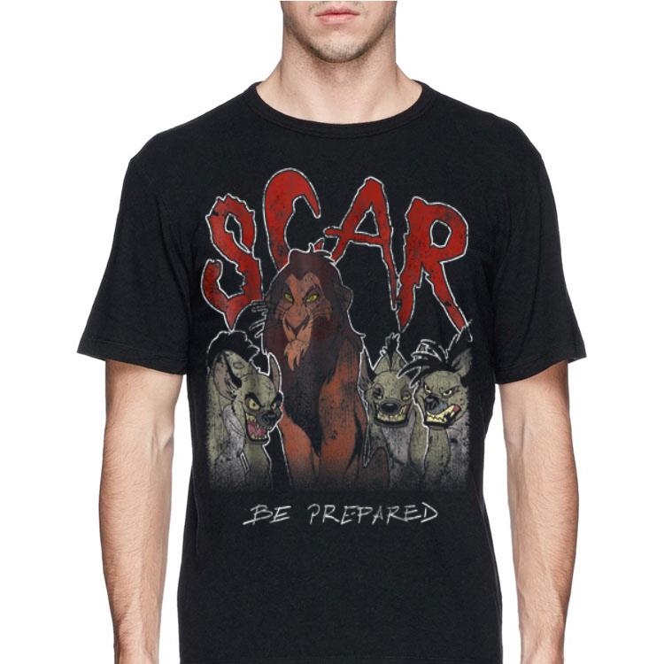 Disney The Lion King Scar & Hyenas Be Prepared shirt