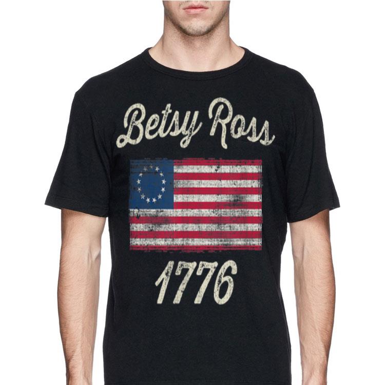 God Bless America Betsy Ross Flag 1776 shirt