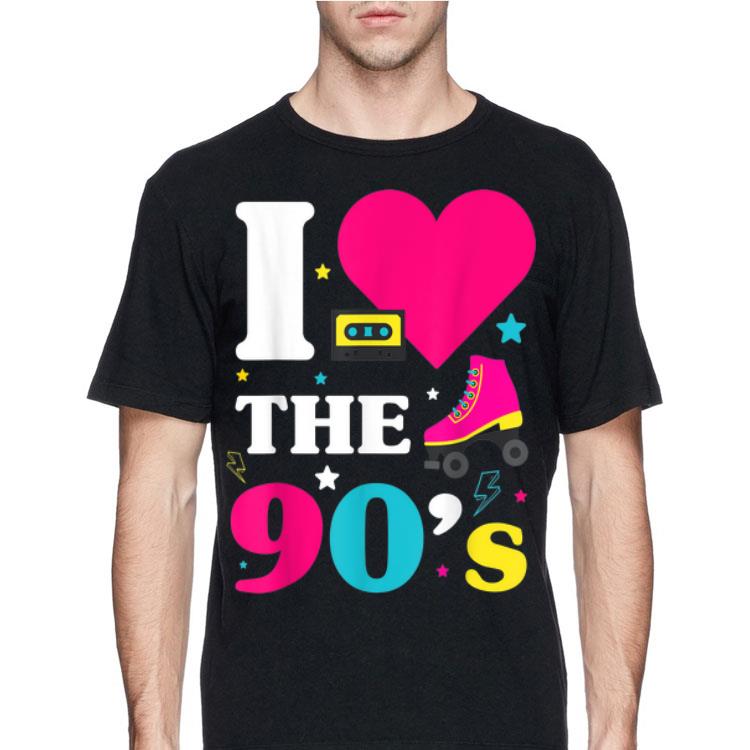 I Love The 90's Roller Skating shirt