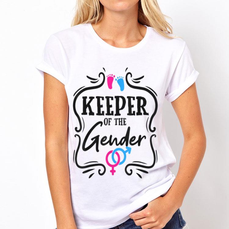 Keeper Of The Gender Reveal Party Baby shirt 8 Keeper Of The Gender Reveal Party Baby shirt