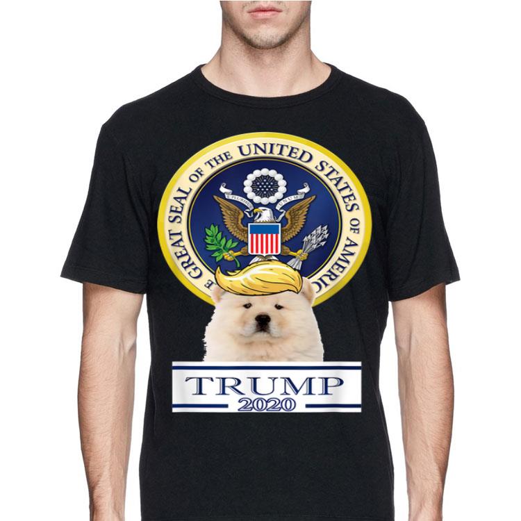 My Chow Chow Trump Hair Great Seal Of The United States shirt