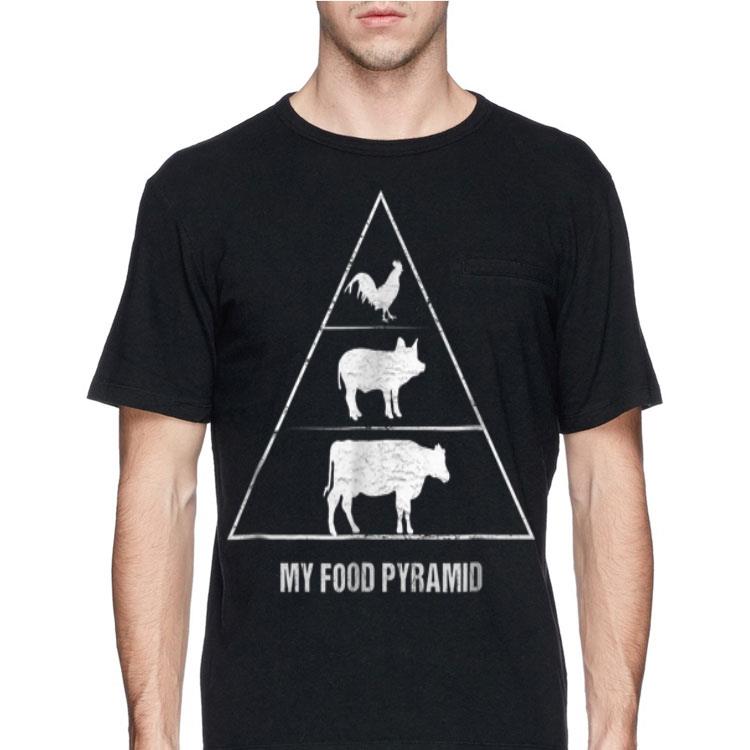 My Food Pyramid Meat shirt