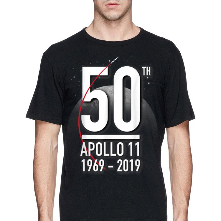 Nasa Anniversary 50th Apollp 11 1969 - 2019 Moon Landing shirt