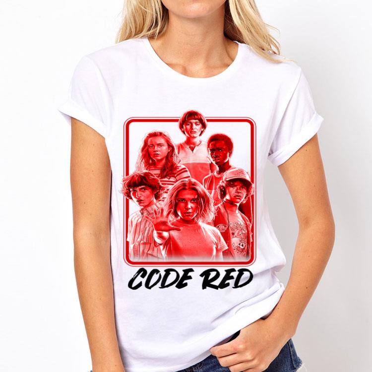 Netflix Stranger Things 3 Code Red shirt 8 Netflix Stranger Things 3 Code Red shirt
