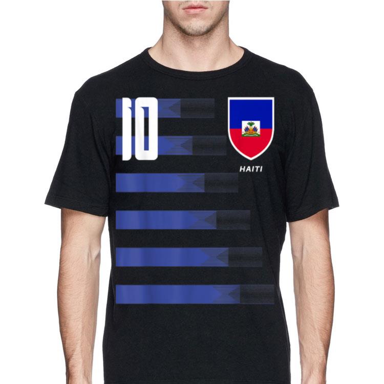 Numer 10 Haiti Football Soccer Futbol Jersey shirt