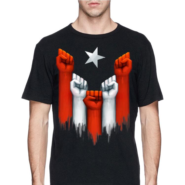 Puerto Rico Power of the people United fist shirt 8 Puerto Rico Power of the people United fist shirt