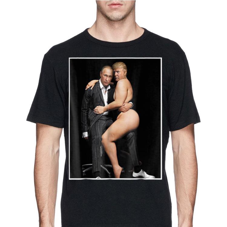 Putin with Sexy Trump on Desk shirt