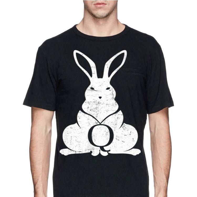 Q Rabbit Qanon Bunny shirt