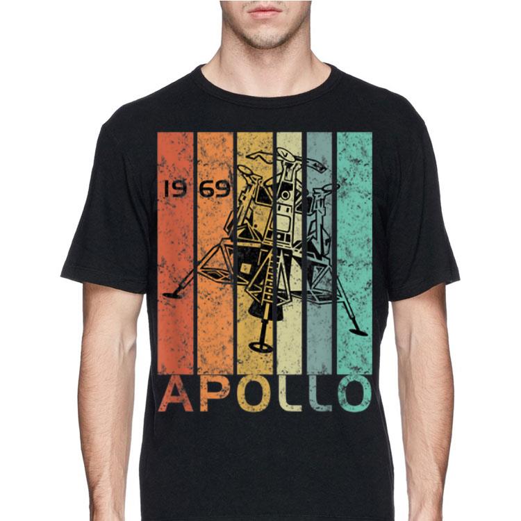 Retro Apollo 11 50th Anniversary Moon Landing 1969 shirt