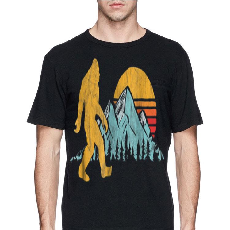 Retro Bigfoot Silhouette Mountain Sun shirt 8 Retro Bigfoot Silhouette Mountain Sun shirt