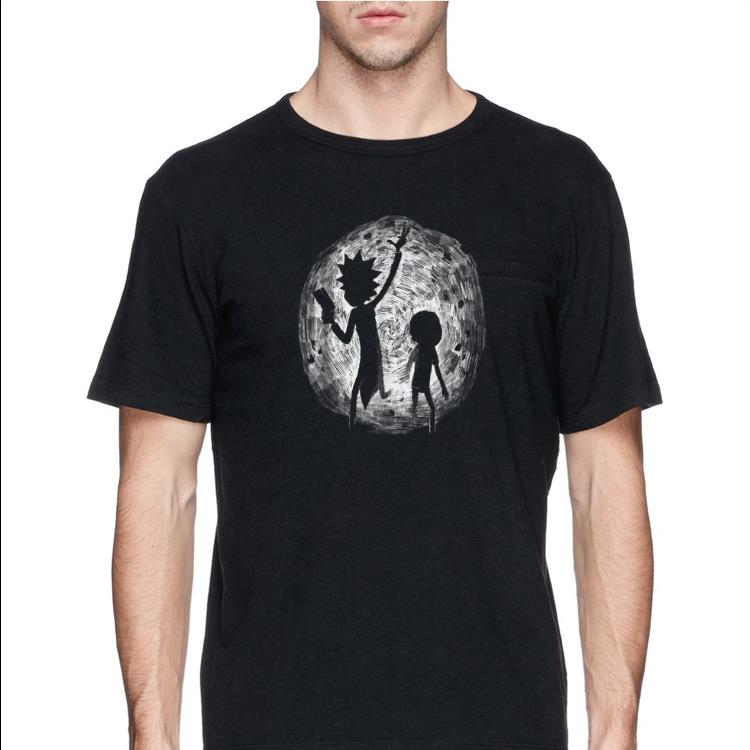 Rick & Morty Portal Hand Drawing shirt