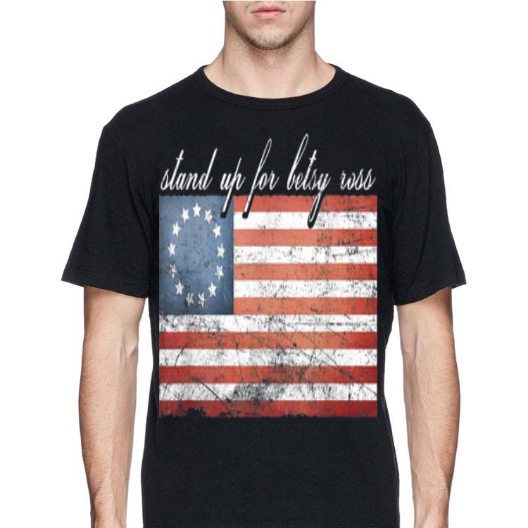 Rush Betsy Ross Limbaugh 13 Colonies Stars Stand Up For American Flag shirt