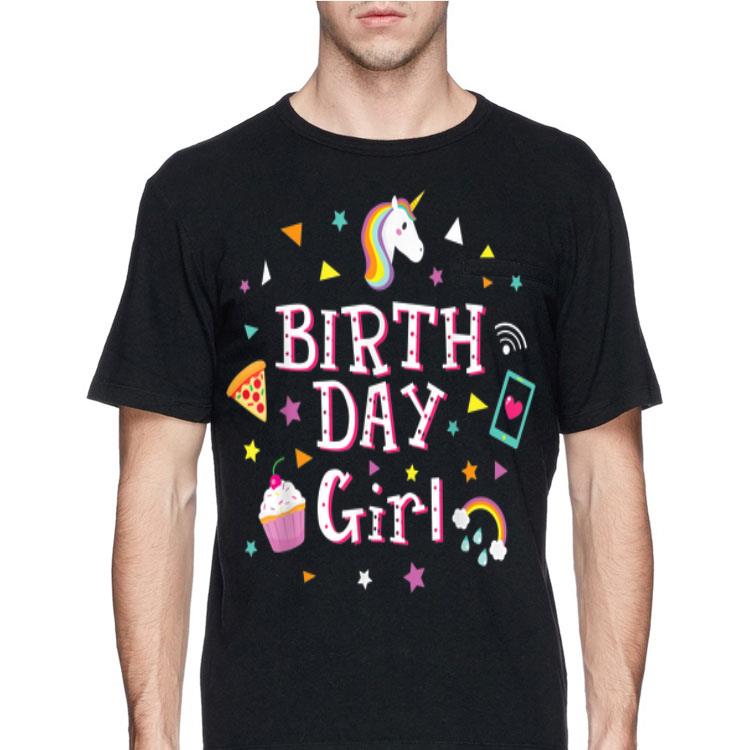 The Birth Day Girl Unicorn shirt 8 The Birth Day Girl Unicorn shirt