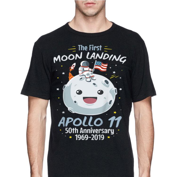 The First Moon landing Apollo 11 Cartoon Astronaut American Flag shirt 8 The First Moon landing Apollo 11 Cartoon Astronaut American Flag shirt