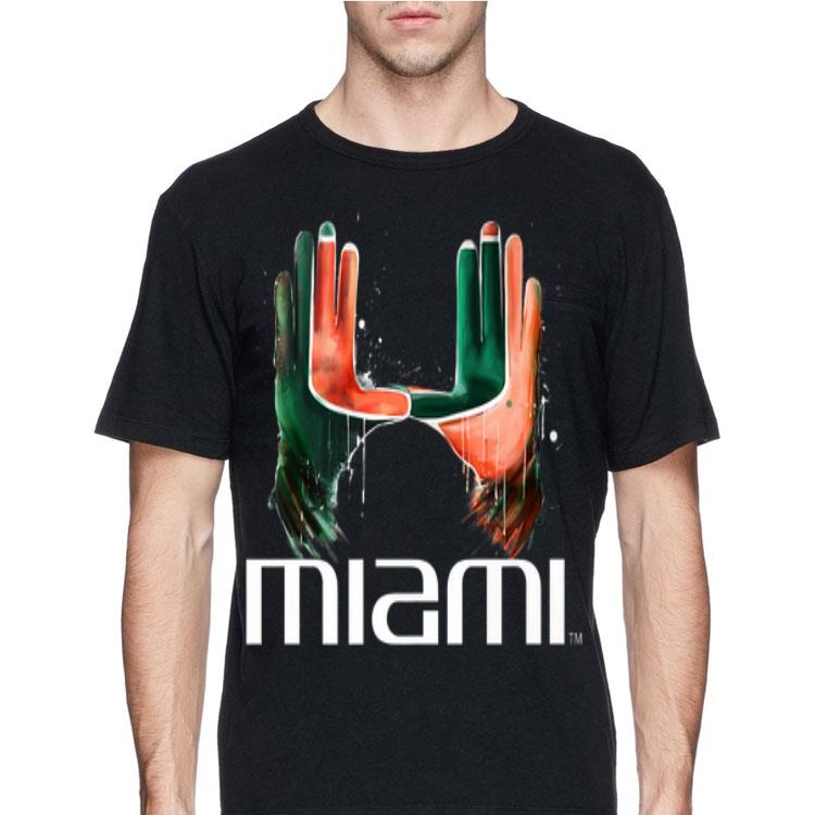 The Hand Miami Hurricanes shirt