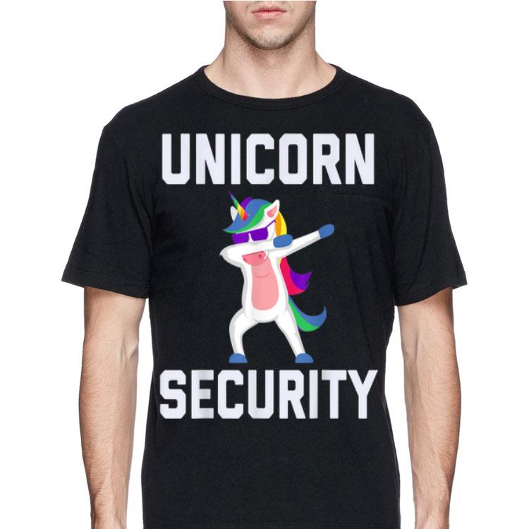 Unicorn Security Dab With Sunglass shirt