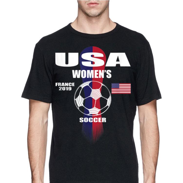 Usa Women's France 2019 Soccer American Flag shirt