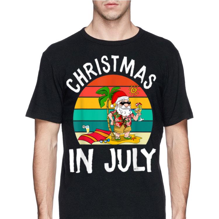 Vintage Christmas In July Santa Claus In Hawaii Beach shirt 8 Vintage Christmas In July Santa Claus In Hawaii Beach shirt