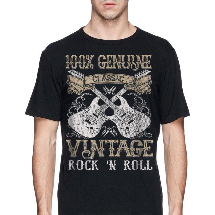 100% Genune Class Guitar Electric Vintage Rock N Roll shirt 8 100% Genune Class Guitar Electric Vintage Rock N Roll shirt