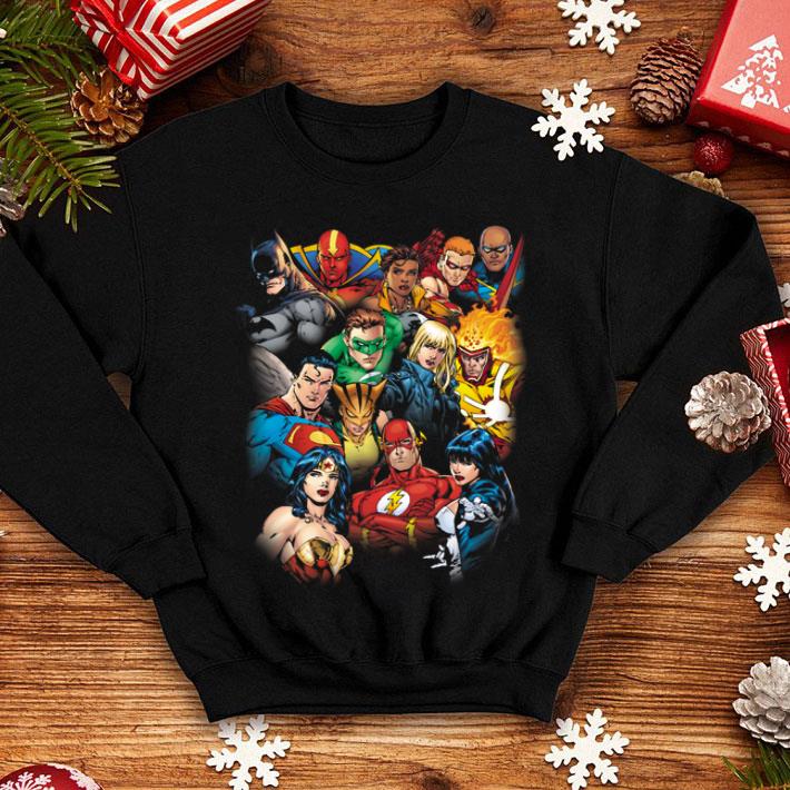 DC Justice League All Here shirt