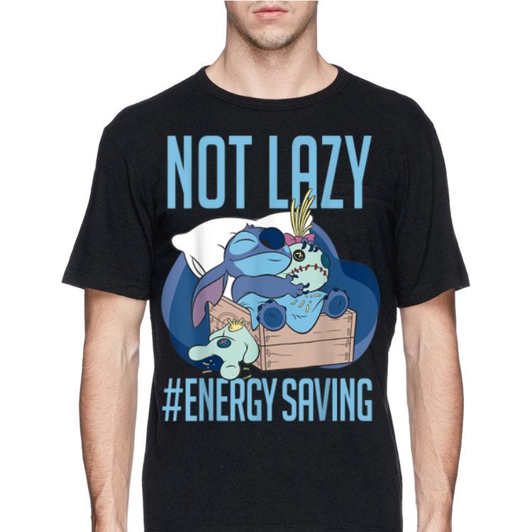 Disney Lilo & Stitch Not Lazy Energy Saving shirt