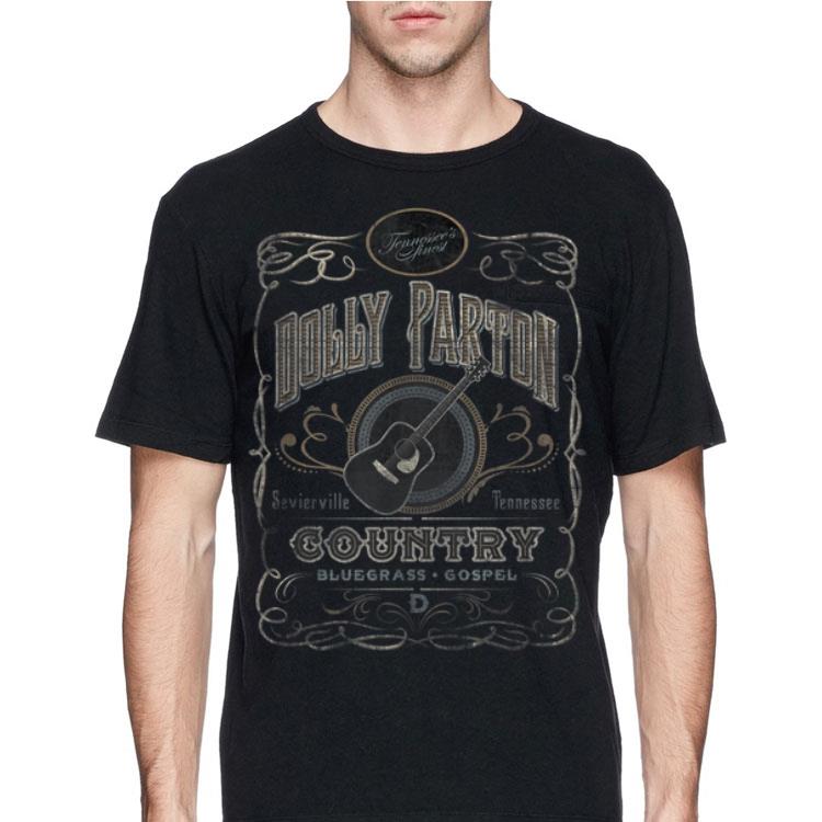 Dolly Parton Country Whiskey Label shirt