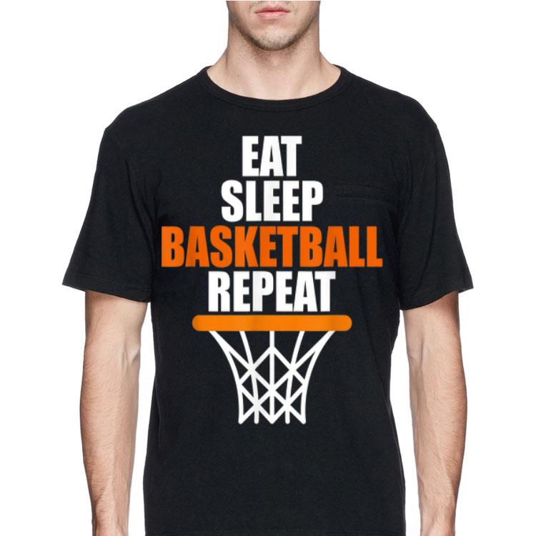 Eat Sleep Basketball Repeat shirt