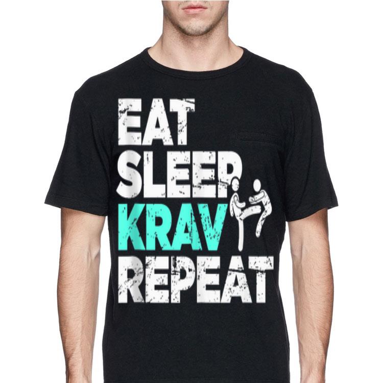 Eat Sleep Krav Repeat shirt