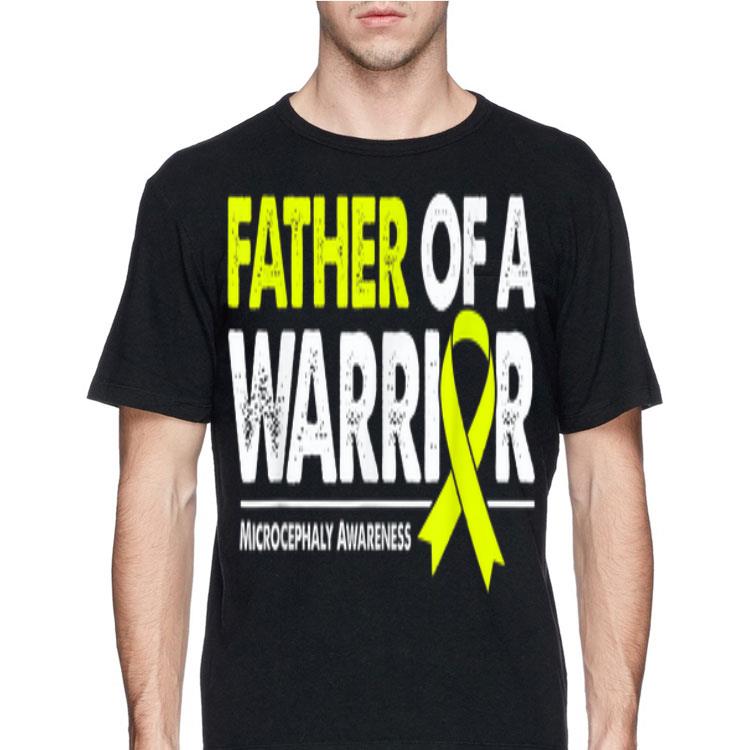 Father of a Warrior Yellow Ribbon Microcephaly Awareness shirt 8 Father of a Warrior Yellow Ribbon Microcephaly Awareness shirt
