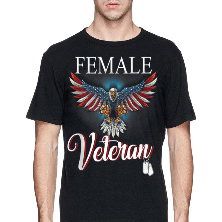 Female Veteran Eagle America shirt 8 Female Veteran Eagle America shirt