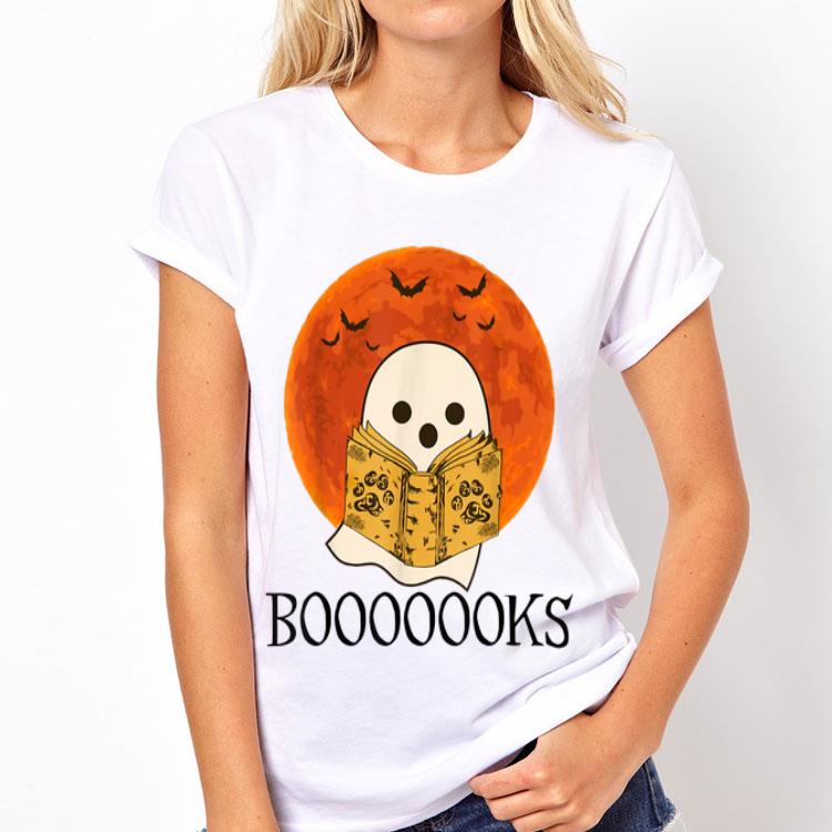 Ghost Read Booooooks Sunset Halloween shirt
