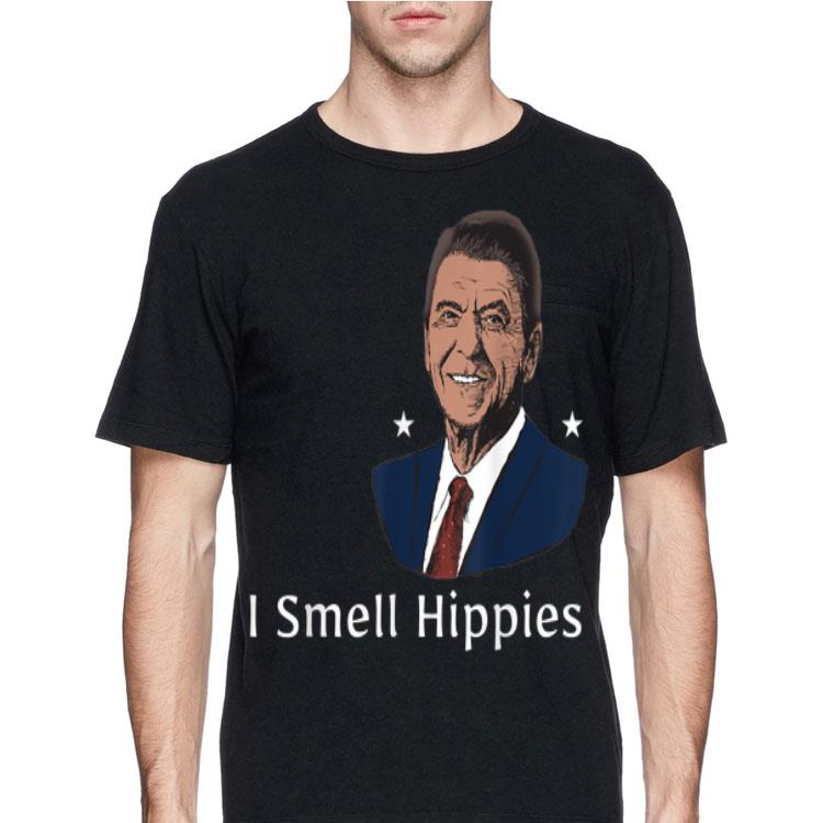 I Smell Hippies Ronald Reagan shirt