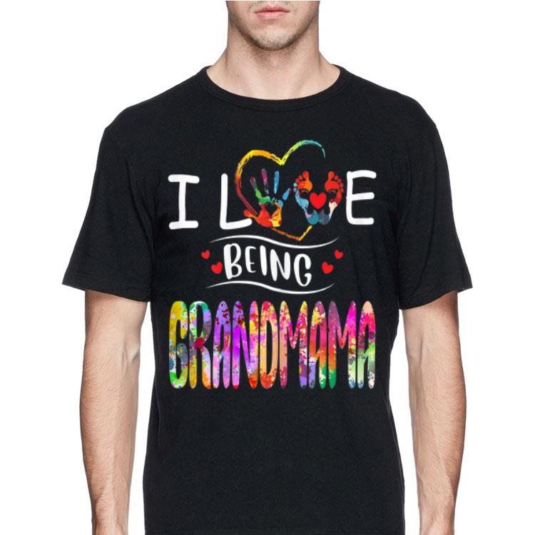 I love Being Grandmama Colorful Art shirt 8 I love Being Grandmama Colorful Art shirt