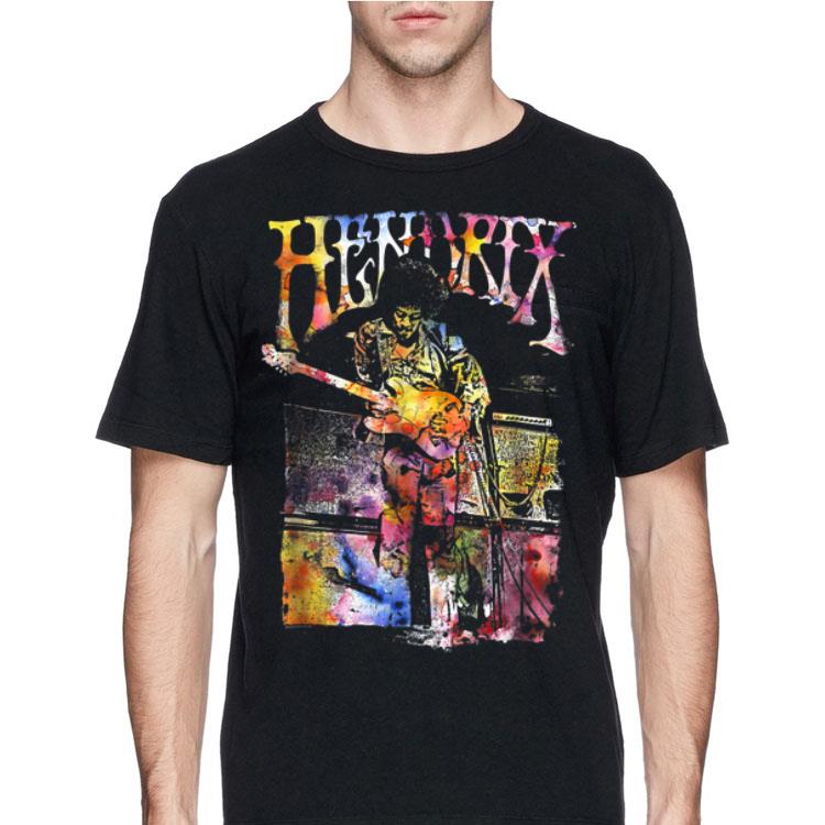Jimi Hendrix Watercolor shirt 8 Jimi Hendrix Watercolor shirt