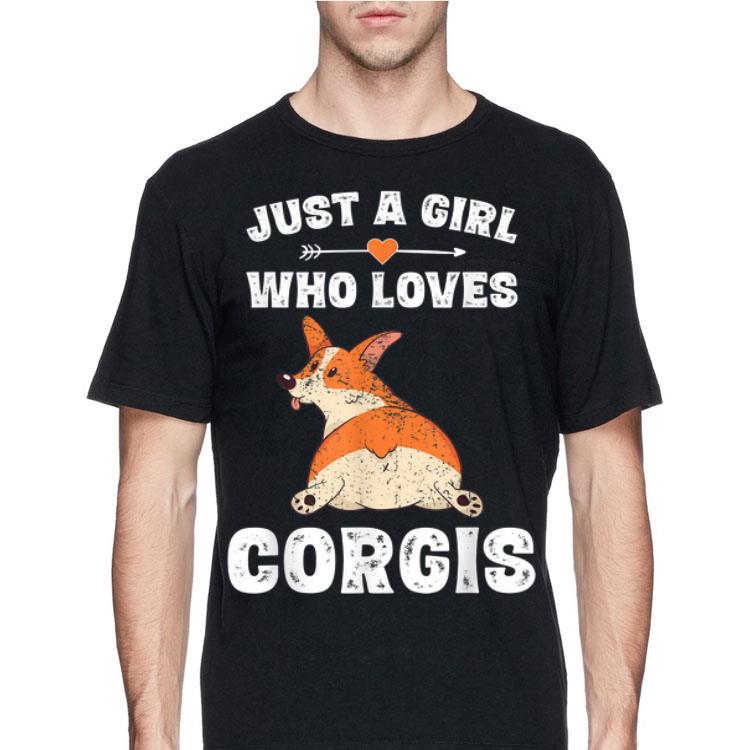 Just A Girl Who Loves Corgis shirt 8 Just A Girl Who Loves Corgis shirt