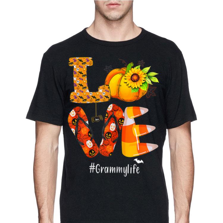 Love Grammylife Pumpkin Flip Flops Halloween shirt 8 Love Grammylife Pumpkin Flip Flops Halloween shirt
