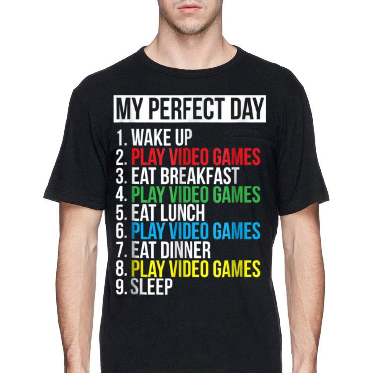 My Perfect Day Video Game Sleep shirt