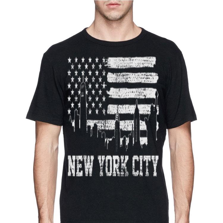 New York City American Flag shirt
