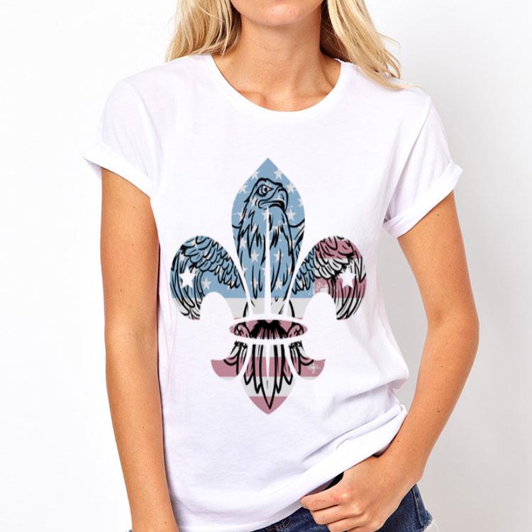Patriotic Scout Logo Scouting US Flag Eagle shirt