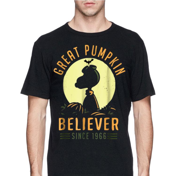 Peanuts Great Pumpkin believer since 1966 shirt