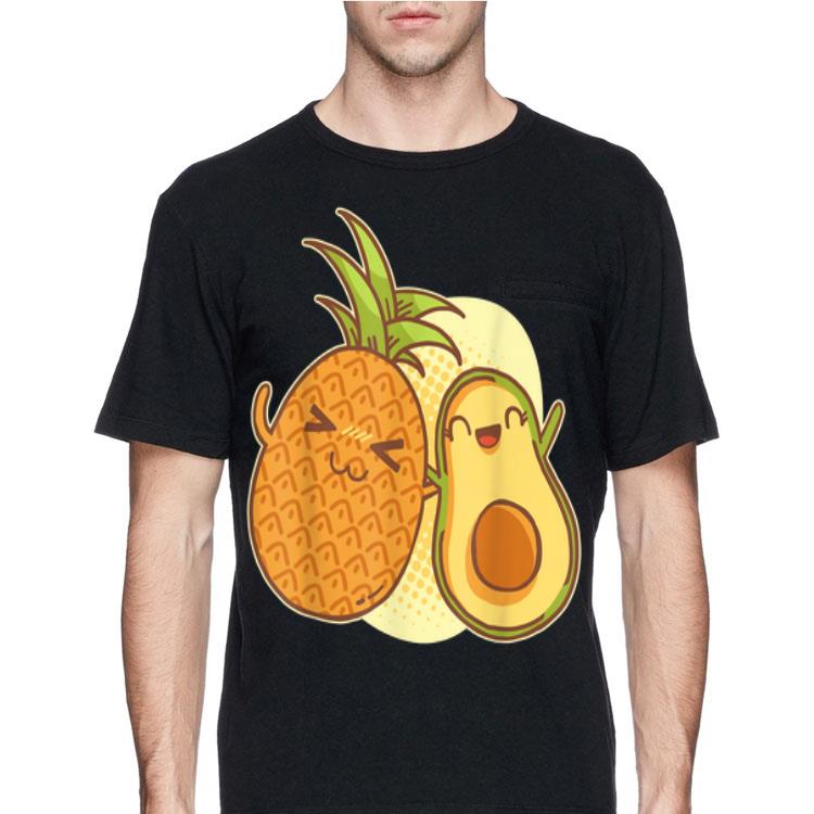 Pineapple & Avocado Kawaii shirt