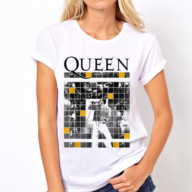 Queen Official Live Concert Blocks shirt 8 Queen Official Live Concert Blocks shirt