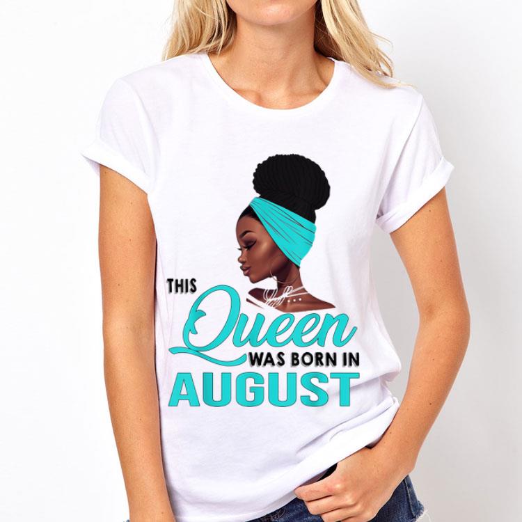 Queen Was Born In August Black Women shirt 8 Queen Was Born In August Black Women shirt