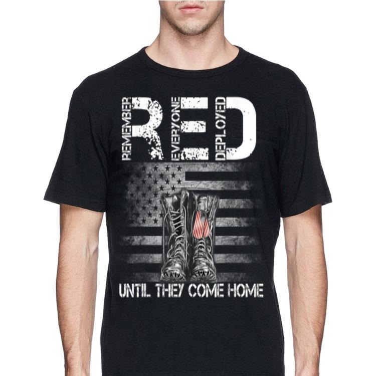 Red Friday Military Until They Come Home shirt
