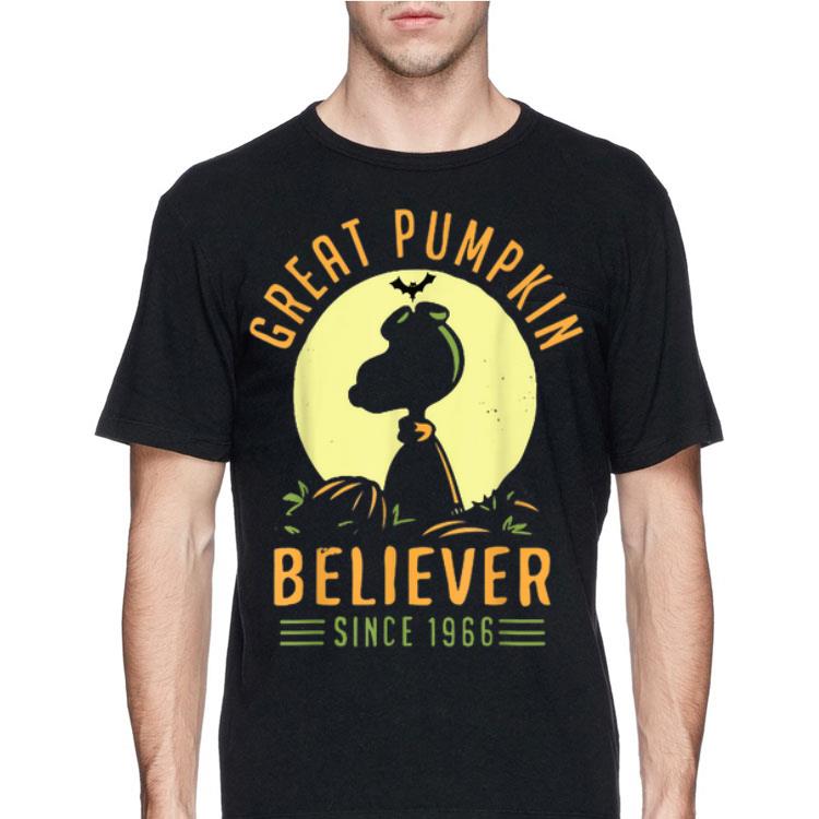 Snoopy Great Pumpkin Halloween Believer Since 1966 shirt