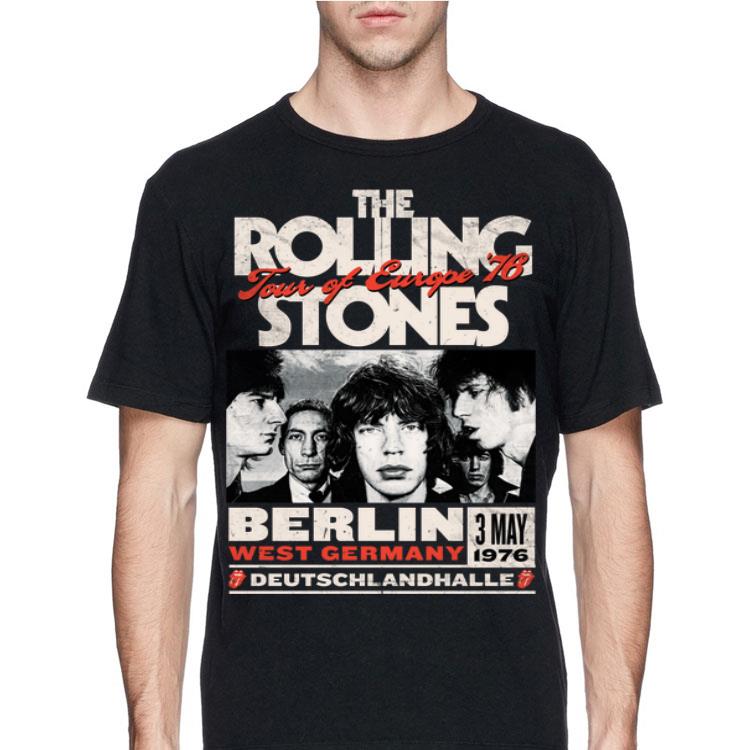 The Rolling Stones Tour Of Europe 76 Berlin shirt