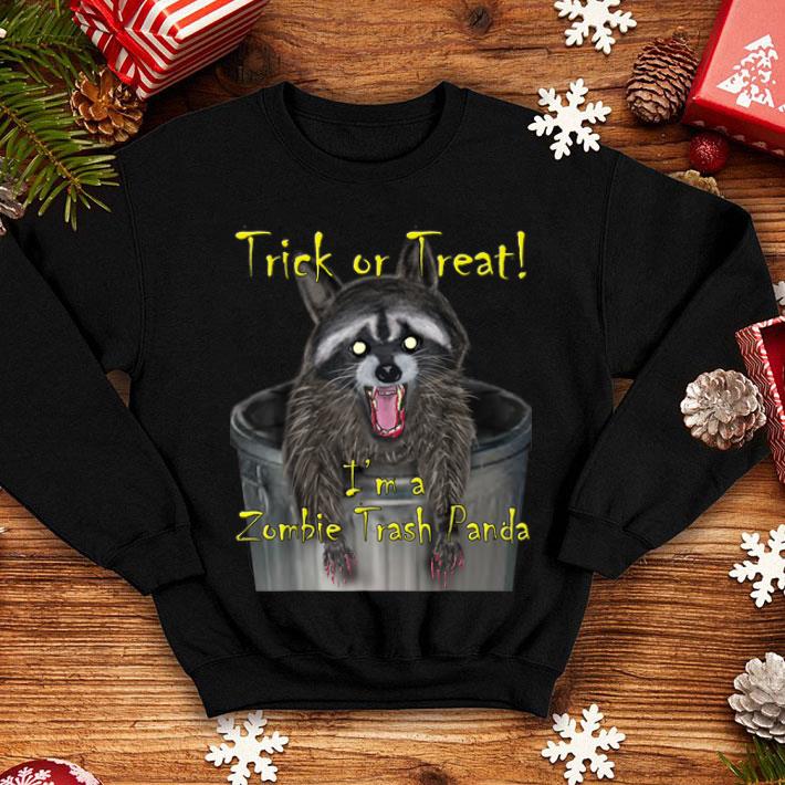 Trick Or Treat I'm A Zombie Trash Panda shirt 8 Trick Or Treat I'm A Zombie Trash Panda shirt