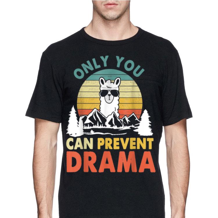 Vintage Llama Only You Can Prevent Drama shirt 8 Vintage Llama Only You Can Prevent Drama shirt
