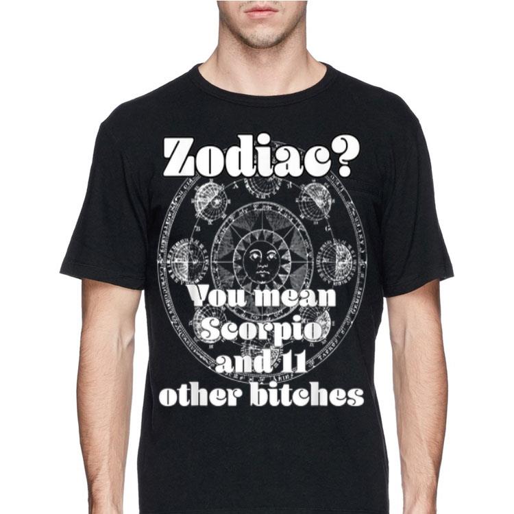 Zodiac You mean Scorpio And 11 Other Bitches shirt