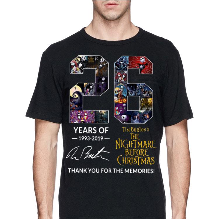 26 Years of Tim Burton’s The Nightmare Before Christmas Signature shirt 8 26 Years of Tim Burton’s The Nightmare Before Christmas Signature shirt